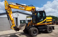 Аренда колесного экскаватора JCB JS 145W