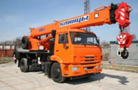 Аренда автокрана 16 тонн